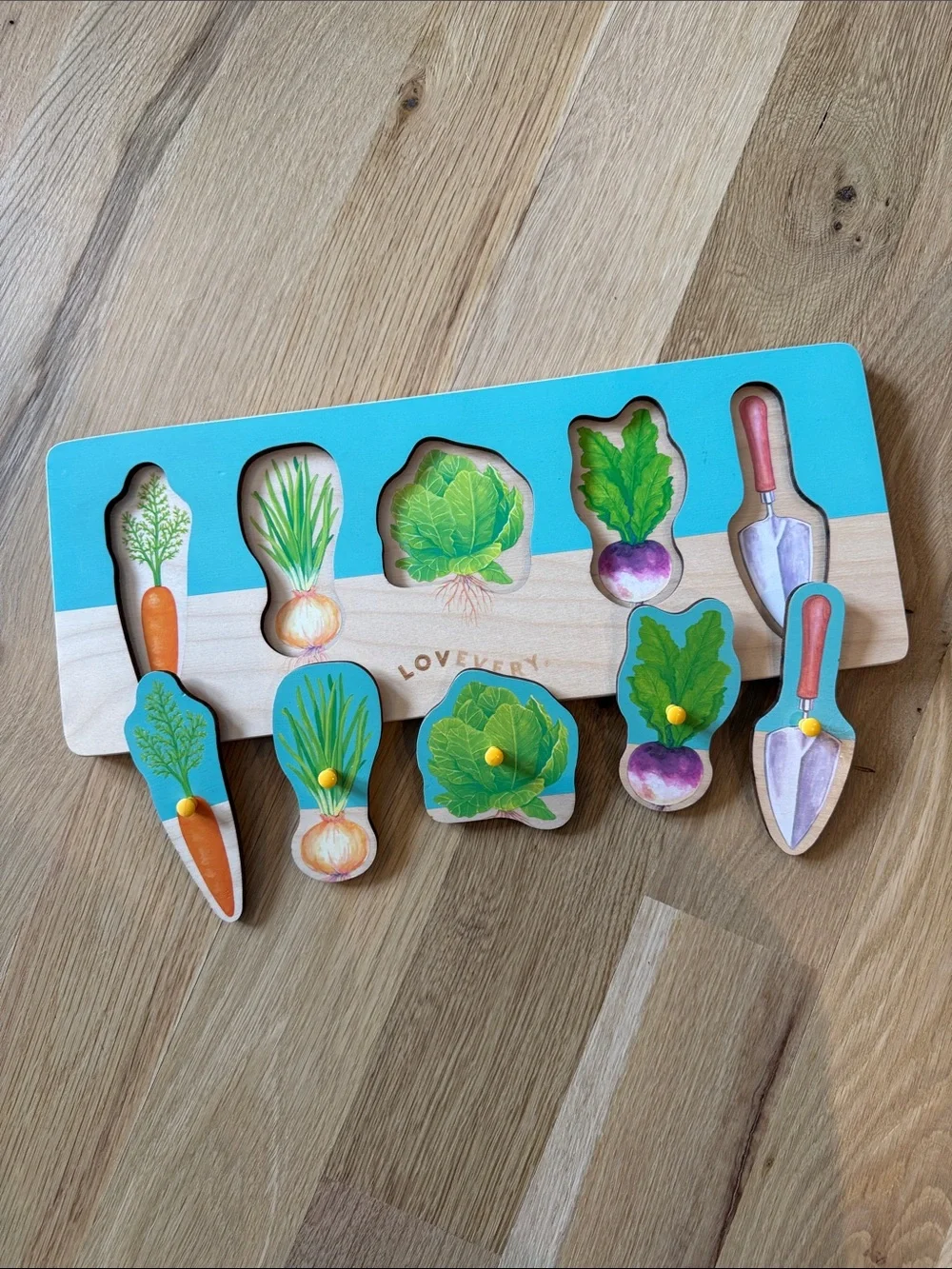 Lovevery Community Garden Puzzle Kids